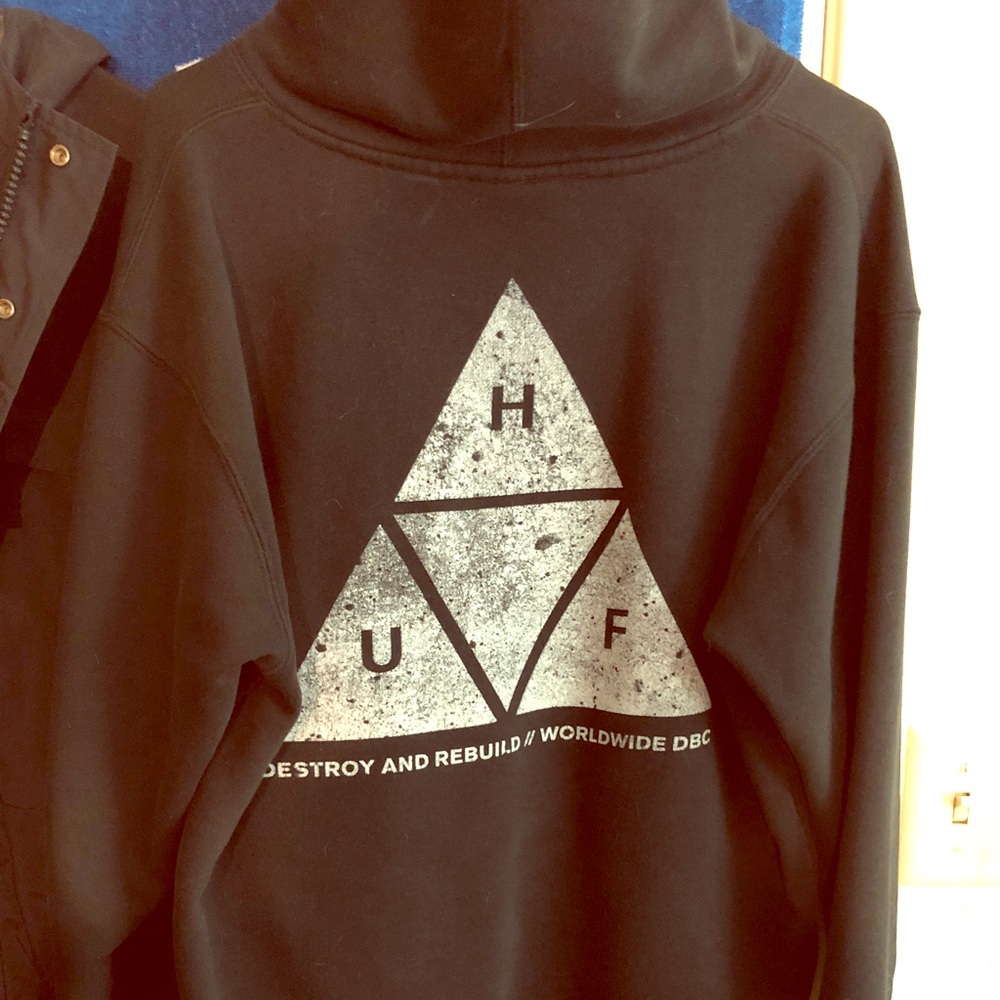 HUF hoodie, size medium.